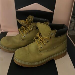 Boys Tan Boots